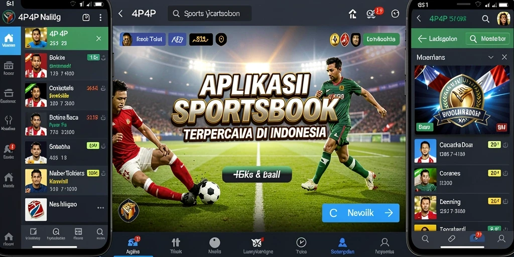Screenshot utama 4P4P yang menampilkan pengalaman taruhan yang mendebarkan.