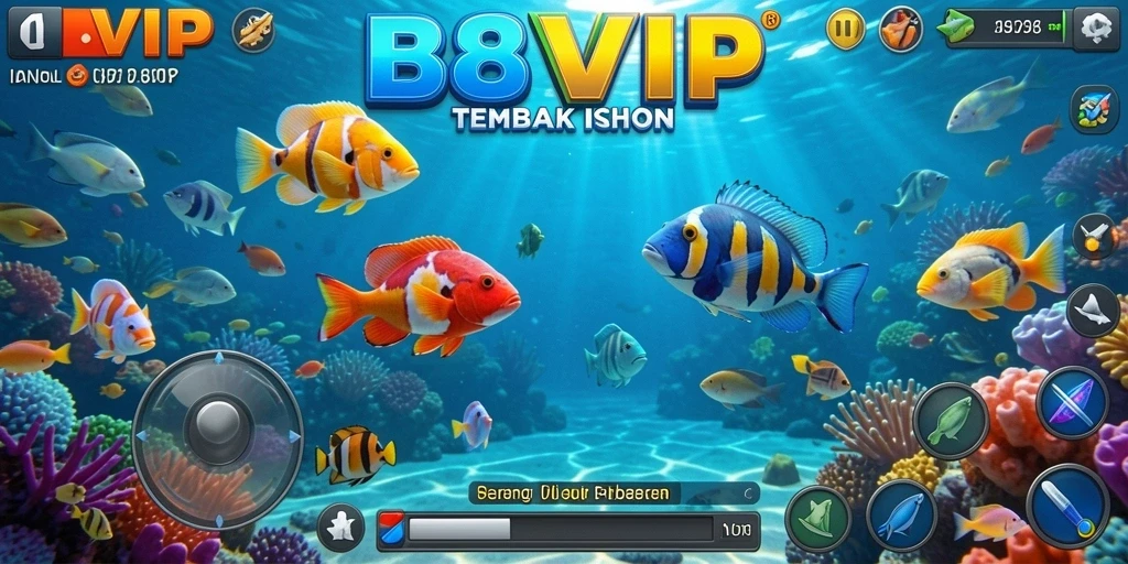 Tangkapan fish menakjubkan dalam B8VIP dengan gameplay Tembak Ikan.