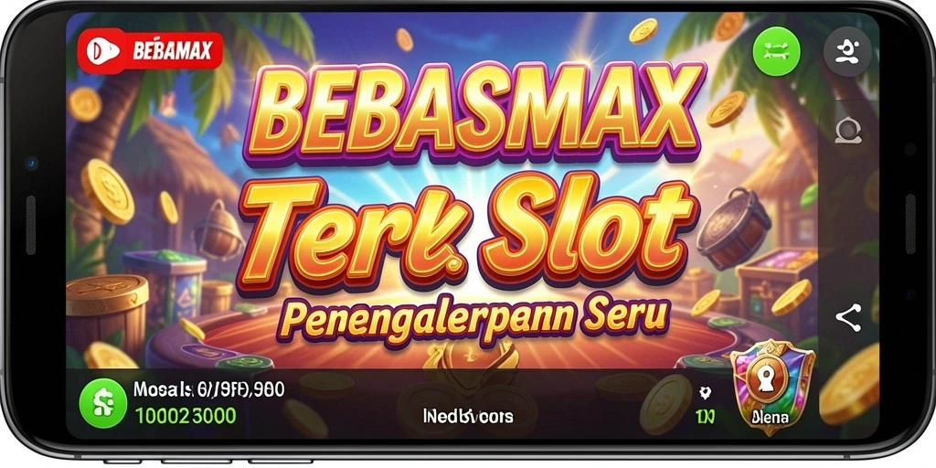 Screenshot gameplay BEBASMAX dengan grafik slot yang menarik.