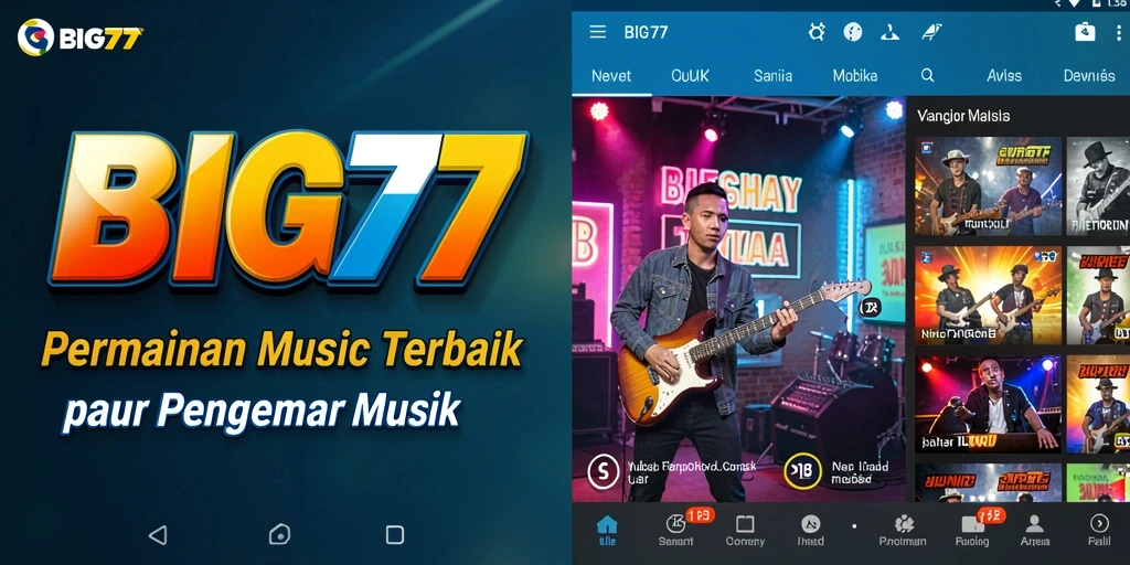 Tampilan gameplay <strong>BIG77</strong> yang menarik dengan berbagai warna dan animasi.