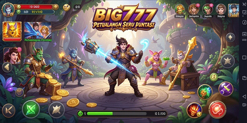 Gameplay petualangan yang menakjubkan dan penuh tantangan.