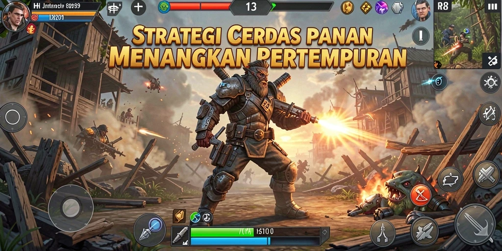 Tampilan gameplay HR89 yang dinamis dan strategis.