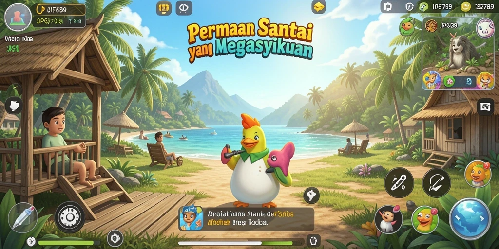 Screenshot utama JP6789 menampilkan keseruan gameplay Casual yang menggembirakan.