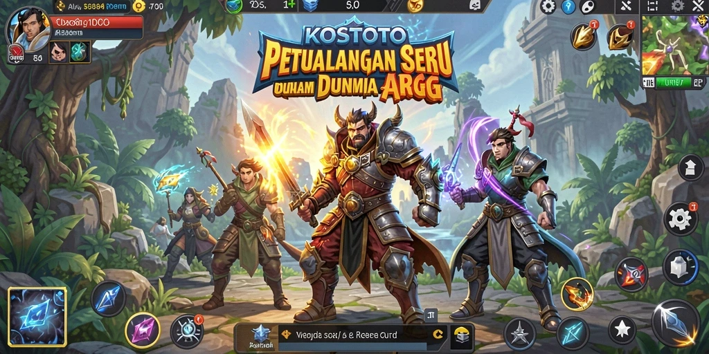 Gameplay seru dalam dunia fantasi KOSTOTO.