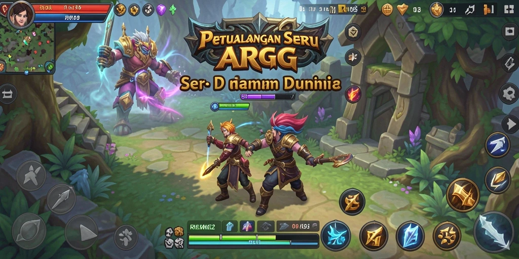 Gameplay seru dan mendalam dalam dunia ARPG.