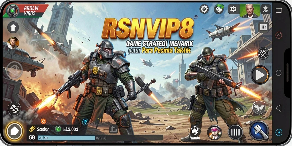 Gameplay menarik RSNVIP8 dengan strategi yang menantang.