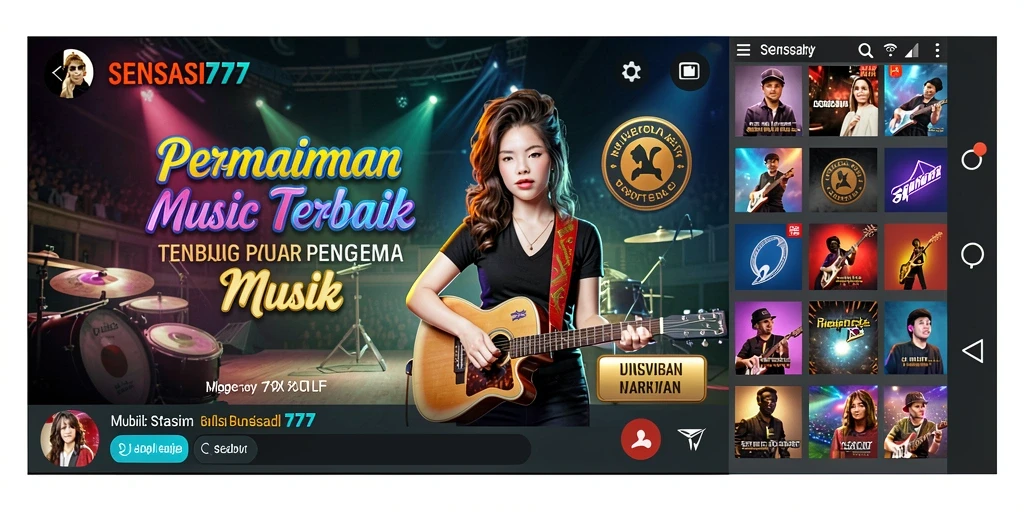 Screenshot gameplay SENSASI777 menampilkan antarmuka yang menarik dan gameplay seru.